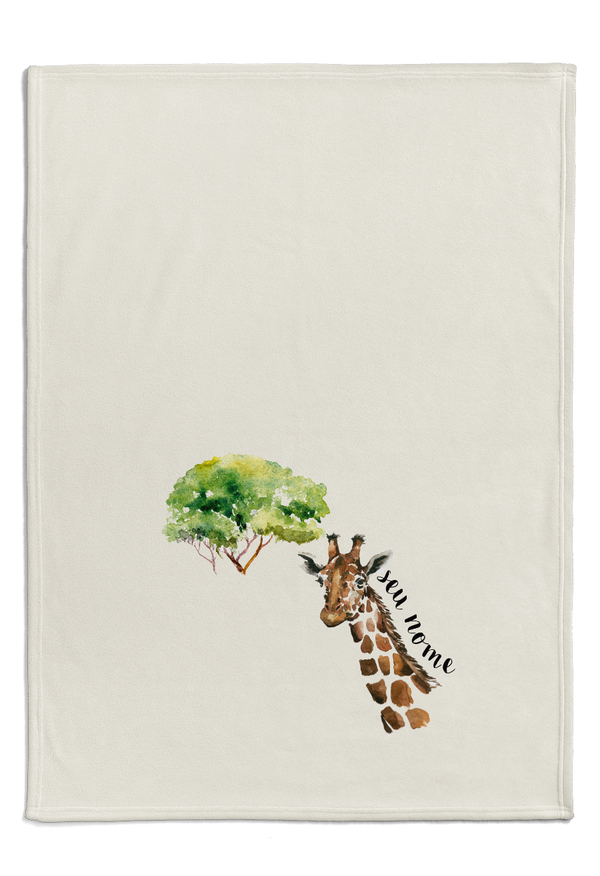 girafa no edredonzinho