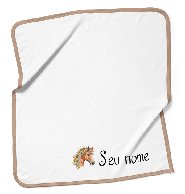 cavalo florido com nome no flufi