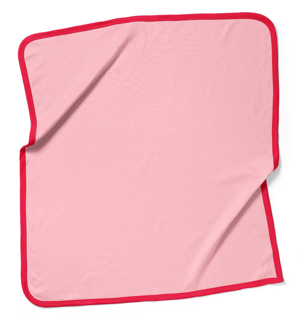 flufi rosa pig com viés vermelho morango 4 camadas de algodão